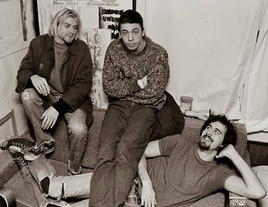 Кеды Converse и Nirvana