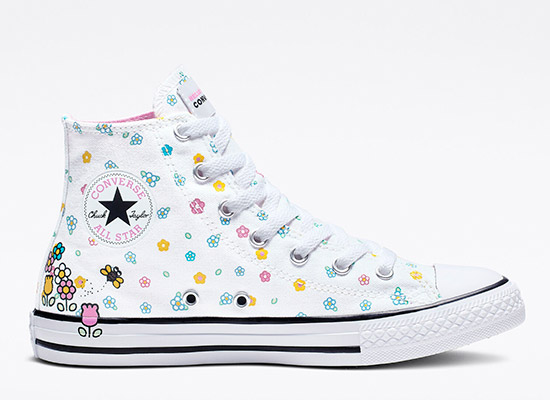Модель кед Converse Hello Kitty