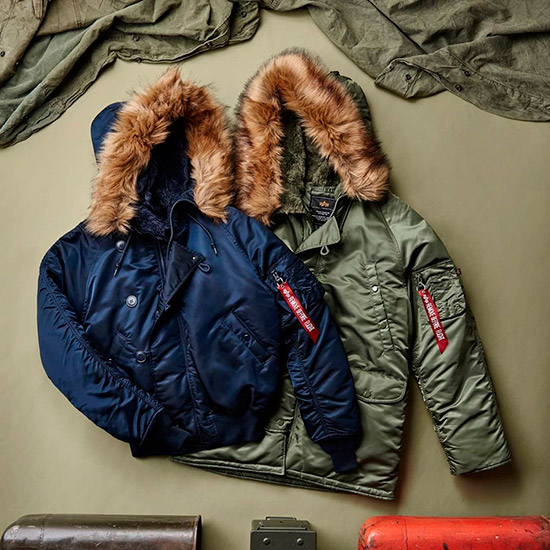 Одежда Alpha Industries куртки