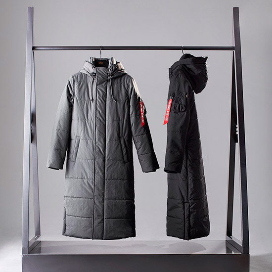 Одежда Alpha Industries пуховики