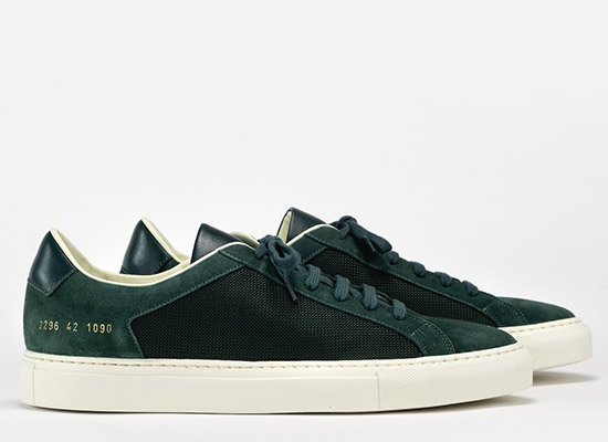 Кеды Common Projects из сетчатой ткани