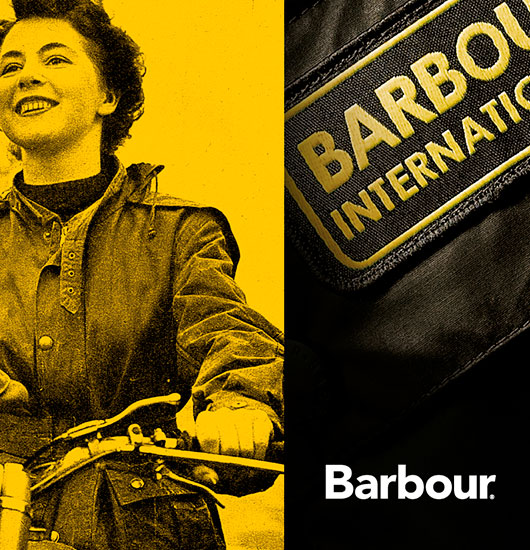 История Barbour реклама International