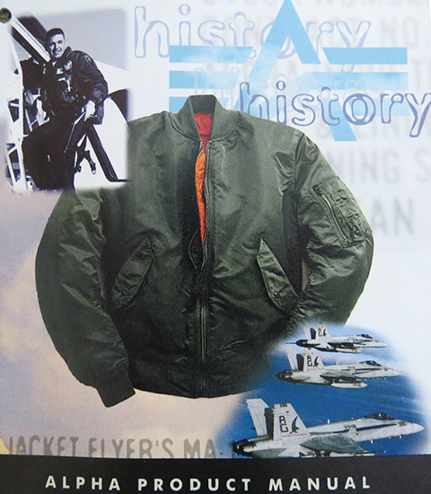 Одежда Alpha Industries бомбер М-65