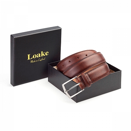 Loake Henry Dark Brown Grain