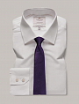 Hawes & Curtis Plain White Single Cuff 