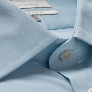 3Картинка Hawes & Curtis Plain Blue Single Cuff 