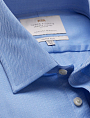 Hawes & Curtis Herringbone Blue Double Cuff 