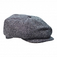 Laird London Brooklyn Newsboy Grey/Black