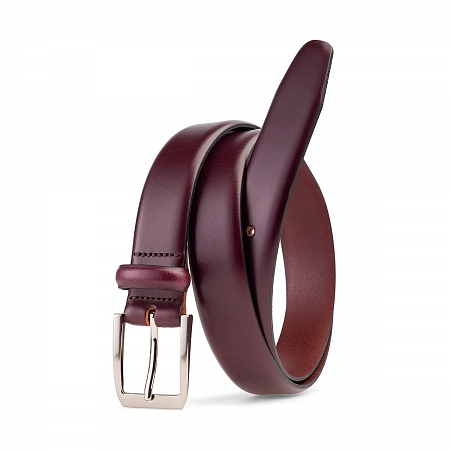 British Belt Langham Oxblood