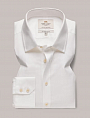Hawes & Curtis Herringbone White Single Cuff 