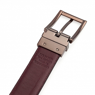 4Картинка British Belt Falcon Black/Merlot