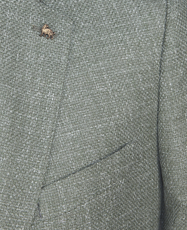 Magee 1866 Clady Cotton Blazer in Green