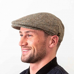 2Картинка Hatman of Ireland Harris Tweed Flat Green