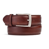 Картинка Loake Henry Dark Brown Grain