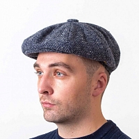 Картинка Hatman of Ireland Gatsby Cap Blue