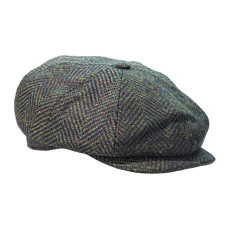 Laird London Brooklyn Newsboy Green/Black