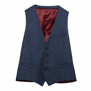 2Картинка Magee Finn Donegal Tweed Blue Salt & Pepper